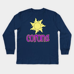 Tangled Corona Kingdom Kids Long Sleeve T-Shirt